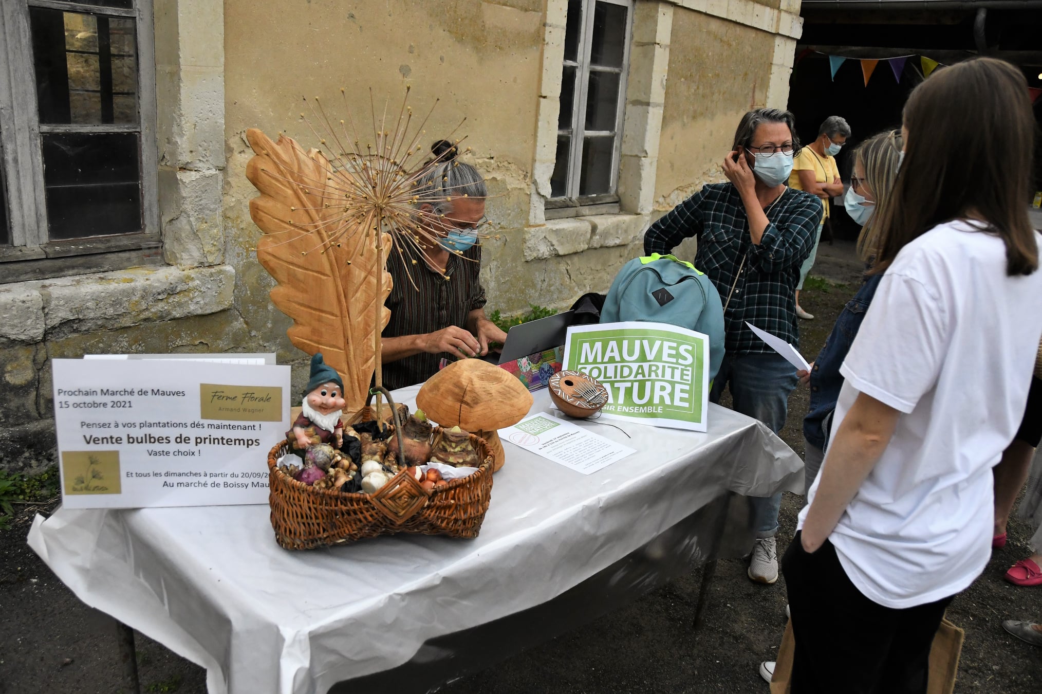 Marché de Mauves